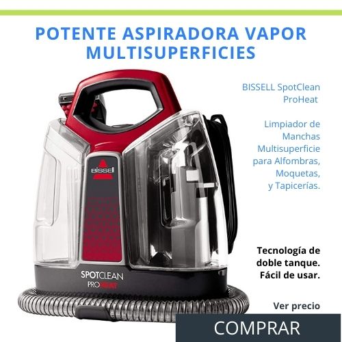 Aspiradora vapor 