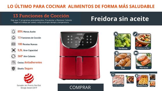 Freidora sin aceite