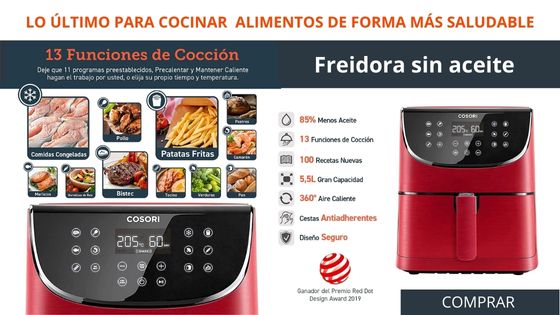 Freidora sin aceite