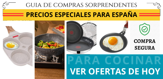 Ofertas de hoy en artículos de cocina