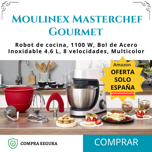 Robot de cocina moulinex. Amasadora